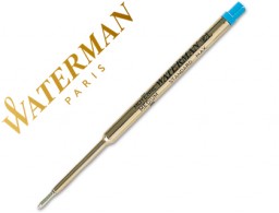 Recambio Waterman bolígrafo 0,7mm. tinta azul